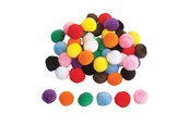Schrijf- en tekenartikelen - Colorations - Colored Pompoms 5cm 50pcs. - CHLGPOMS