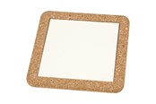 Schrijf- en tekenartikelen - Creativ Company - Porcelain Coaster with Cork Frame - 556521