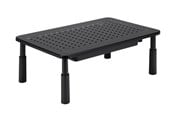 Muurbevestigingen, AV-bevestigingen & AV-meubels - Gembird Adjustable monitor stand with drawer (rectangle) - Max 20 kg - recommended for - MS-TABLE-D-01