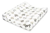 Babyspullen - Anne & Mikael changing mat 50 x 63 cm owl gray - 201879