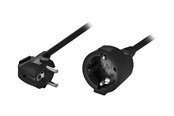 Voedingskabel (extern) - Deltaco DEL-112E - power extension cable - power CEE 7/7 to CEE 7/4 - 10 m - DEL-112E