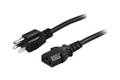 Voedingskabel (intern) - Deltaco DEL-109US - power cable - NEMA 5-15 to power IEC 60320 C13 - 2 m - DEL-109US