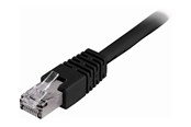 Netwerk - kabel - Deltaco STP-635S - patch cable - 35 m - black - Zwart - 35m - STP-635S