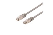 Netwerk - kabel - Deltaco STP-60AU - patch cable - 50 cm - grey - Grijs - 0.5 meter - STP-60AU