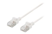 Netwerk - kabel - Deltaco patch cable - 2 m - white - Wit - 2m - UFTP-1048