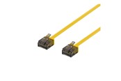 Netwerk - kabel - Deltaco patch cable - 50 cm - yellow - Geel - 0.5m - UUTP-2013