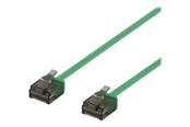 Netwerk - kabel - Deltaco patch cable - 1 m - green - Groen - 1m - UUTP-2022