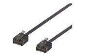 Netwerk - kabel - Deltaco patch cable - 5 m - black - Zwart - 5m - UUTP-2067