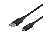 USB-kabel - Deltaco USBC-1003M - USB-C cable - USB-C to USB - 50 cm - USBC-1003M