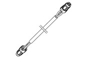 Fietsaccessoires - Bosch battery cable 200 mm (BCH3910_200) - EB12120034