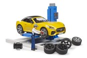 Speelgoedauto - Bruder BWorld Car service and Roadster - BR62112