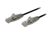Netwerk - kabel - StarTech.com N6PAT1BKS - Zwart - 0.3m - N6PAT1BKS