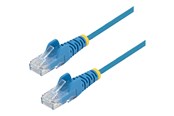 Netwerk - kabel - StarTech.com N6PAT1BLS - 0.3m - N6PAT1BLS