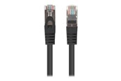 Netwerk - kabel - Lanberg patch cable - 1.5 m - black RAL9004 - Zwart - 1m - PCF6-20CC-0150-BK