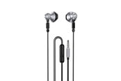 Headphones/Headsets - Dudao Metal Wired Earbuds 3.5mm Mini Jack Gray (X2C-Gray) - 6973687241414