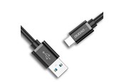 USB-kabel - Dudao cable USB cable - USB Type C Super Fast Charge 1 m black (L5G-Black) - 6973687242275