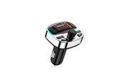 Mobiel - Overige accessoires - Dudao R2PRO+ Transmitter with PD25W Bluetooth 5.3 RGB Charging Ports - Black and Silver - 6976625332458