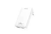 Mobiel - Adapters & Opladers - Dudao A65Q 65W GaN Travel Wall Charger USB-A / USB-C PD Ultra-Thin EU / US - White - 6976625333851