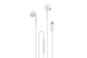 Headphones/Headsets - Dudao X3C In-Ear Wired USB-C Headphones 1.2m - White - 6976625335343