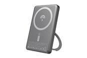 Powerbank - Dudao K28S 20W PD 5000mAh Powerbank with MagSafe and Stand - Gray Powerbank - Grijs - 5000 mAh - 6977196680122