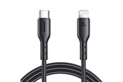 USB-kabel - Joyroom Flash-Charge Series SA26-CL3 USB-C / Lightning cable 30W 1m - black - 6941237108050