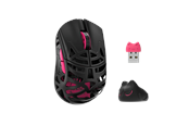 Muis - WLMouse Beast Miao (Omron) / Wireless 8K / Magnesium - Gaming muis - Optisch - 5 knoppen - Zwart - MIAO-BLACK-O
