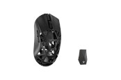 Muis - WLMouse Beast X Max (Solid Side + Omron) / Wireless 8K / Magnesium - Gaming muis - Optisch - 5 knoppen - Zwart - MAXHEI-O-SHIXIN