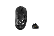 Muis - WLMouse Beast X Mini Pro (Solid Side + Omron) / Wireless 8K / Magnesium - Gaming muis - Optisch - 5 knoppen - Zwart - MINI-SHIXIN-BLACK-O