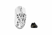 Muis - WLMouse Beast X Pro (Solid Side + Omron) / Wireless 8K / Magnesium - Gaming muis - Optisch - 5 knoppen - Wit - MPRO-SHIXIN-WHITE-O