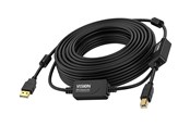 USB-kabel - Vision - USB cable - USB to USB Type B - 10 m - TC 10MUSB+/BL/2