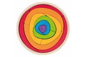 Puzzels - Goki Wooden Puzzle Oculus 11 pcs. Hout - 58329