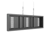 Muurbevestigingen, AV-bevestigingen & AV-meubels - Multibrackets M Pro Series enclosure - small - for LCD display - wire - black RAL 9005 - Max 30 kg - recommended for 37" - 7340234812899
