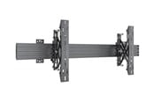 Muurbevestigingen, AV-bevestigingen & AV-meubels - Multibrackets MBW1U 1000 mounting kit - adjustable single side - for flat panel - black - Max 40 kg - recommended for 98" - 7340234810703