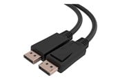 Beelscherm- en tv-kabel - C2G 3ft (0.9m) TAA-Compliant DisplayPort Cable with Latches - 8K 60Hz - DisplayPort cable - DisplayPort to DisplayPort - TAA Compliant - 91.4 cm - C2G50112