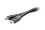 Beelscherm- en tv-kabel - C2G 100ft (30.5m) Performance Series Ultra Flexible Active High Speed HDMI Cable - 4K 30Hz In-Wall CMG (FT4) Rated - HDMI cable - 30.5 m - C2G10386