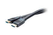 Beelscherm- en tv-kabel - C2G 75ft (22.9m)  Performance Series Ultra Flexible Active High Speed HDMI Cable - 4K 30Hz In-Wall CMG (FT4) Rated - HDMI cable - 22.9 m - C2G10385
