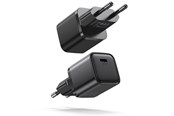 Mobiel - Adapters & Opladers - Joyroom fast wall charger USB Type C 20W Power Delivery Quick Charge 3.0 AFC black (L-P202) - 6941237144492