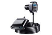 Mobiel - Adapters & Opladers - Joyroom car charger 2xPD + 2xQC3.0 72W 1.5m black (JR-CL05) - 6941237153173