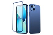 Mobiel - Covers & Cases - Joyroom 360 Full Case front and back cover for iPhone 13 + tempered glass screen protector blue (JR-BP927 blue) - 6941237161550