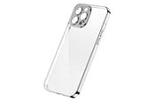 Mobiel - Covers & Cases - Joyroom Chery Mirror Case Cover for iPhone 13 Pro Metallic Frame Silver (JR-BP908 silver) - 6941237165428