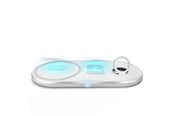 Mobiel - Adapters & Opladers - SBS 10W Wireless Charging Base x3 - White - TEWIRE20WMULTI