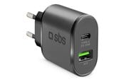 Mobiel - Adapters & Opladers - SBS 25W Charger - Black - TETRPD25W