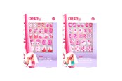 Creatief spelen - CREATE IT! Self-adhesive nail set 1 pcs - assorted - 884534BV1