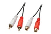 Audiokabel - Lindy Premium audio extension cable - 2 m - 35671