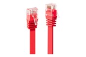 Netwerk - kabel - Lindy patch cable - 1 m - red - Rood - 1m - 47511
