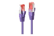 Netwerk - kabel - Lindy patch cable - 50 cm - violet - Paars - 0.5m - 47821