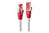 Netwerk - kabel - Lindy crossover cable - 3 m - grey - Grijs - 3m - 47839