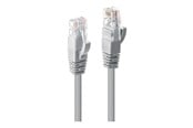 Netwerk - kabel - Lindy patch cable - 30 cm - grey - Grijs - 0.3m - 48000