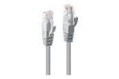 Netwerk - kabel - Lindy network cable - 50 cm - grey - Grijs - 0.5m - 48001