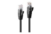 Netwerk - kabel - Lindy patch cable - 5 m - black - Zwart - 5m - 48080